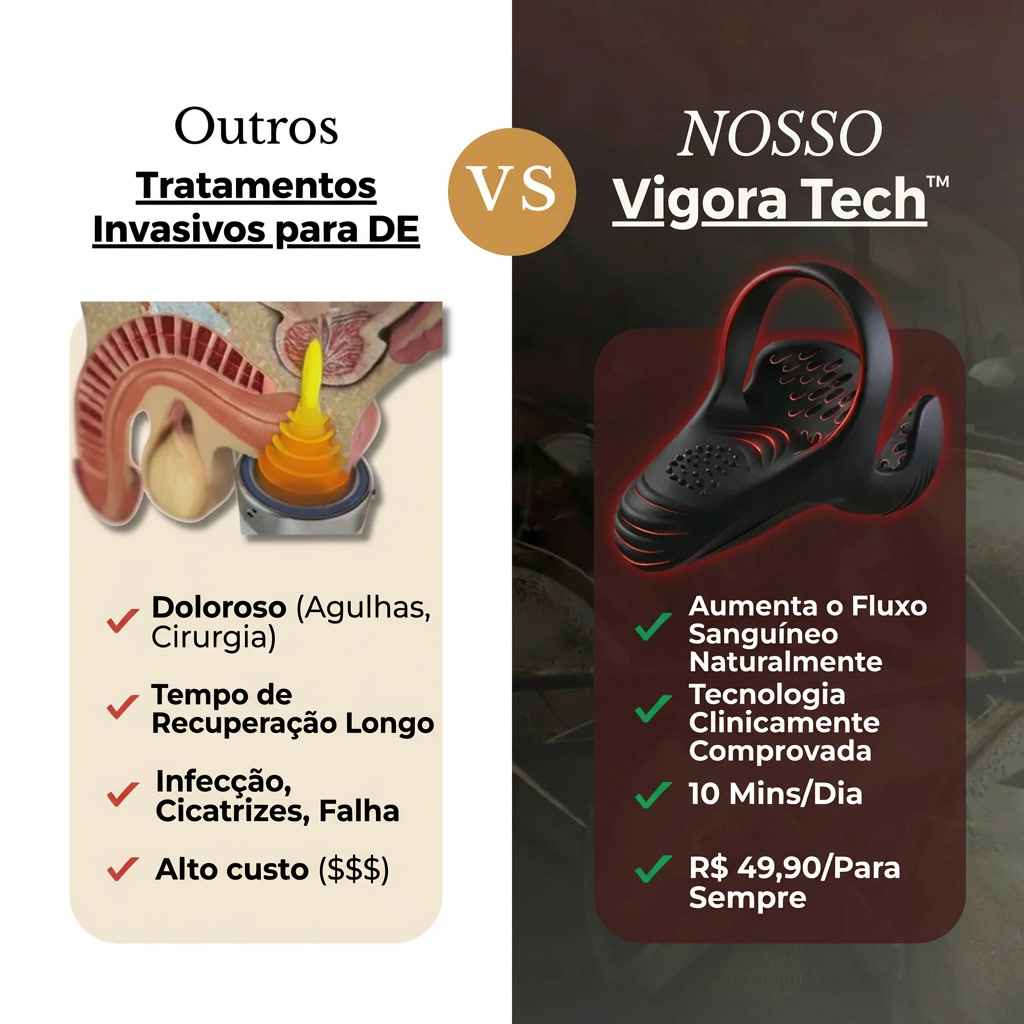 Comparativo Outros Tratamentos vs Vigora Tech